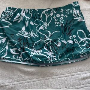 Tropical Floral Bikini Bottom